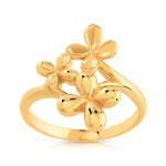 Bague plaqu&eacute; or