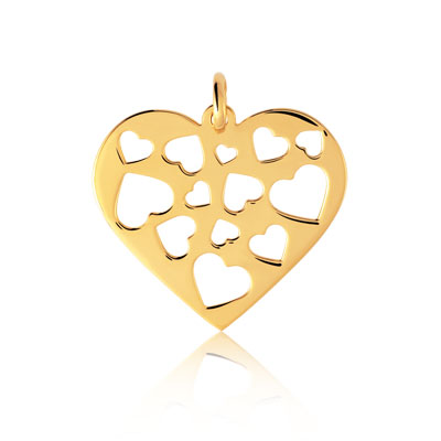 Pendentif plaqué or