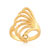 Bague plaqu&eacute; or