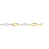 Bracelet plaqué or 2 tons
