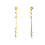 Boucles d&rsquo;oreilles plaqu&eacute; or