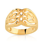 Bague plaqué or