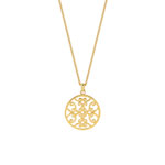 Pendentif plaqu&eacute; or