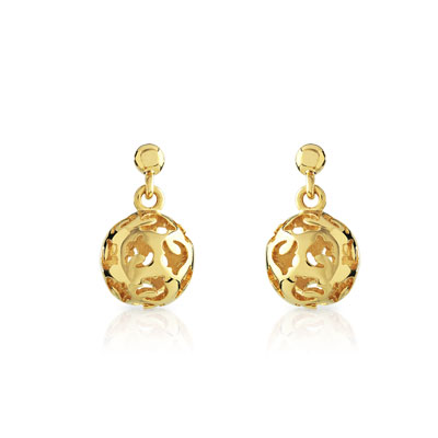 Boucles d'oreilles plaqué or