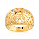 Bague plaqu&eacute; or