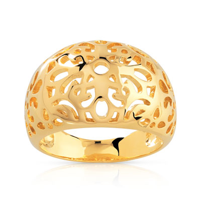 Bague plaqué or