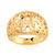 Bague plaqu&eacute; or