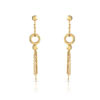 Boucles d'oreilles plaqué or