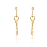 Boucles d&rsquo;oreilles plaqu&eacute; or