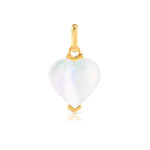 Pendentif plaqu&eacute; or nacre