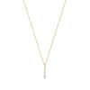 Collier plaqué or cristal
