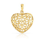 Pendentif plaqu&eacute; or
