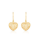 Boucles d&rsquo;oreilles plaqu&eacute; or