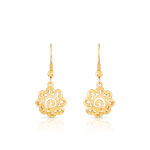 Boucles d&rsquo;oreilles plaqu&eacute; or