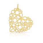 Pendentif plaqu&eacute; or