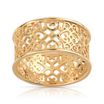 Bague plaqu&eacute; or