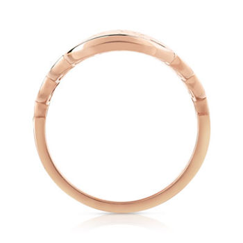 Bague plaqué or rose