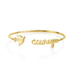 Bracelet rigide plaqué or