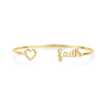 Bracelet rigide plaqué or