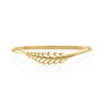 Bracelet de main plaque or