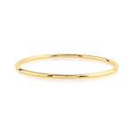 Bracelet jonc plaqu&eacute; or