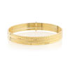 Bracelet semainier plaqué or