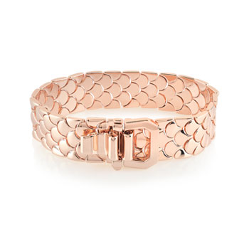 Bracelet doré rose