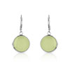 Boucles d'oreilles argent 925 jade