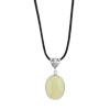 Collier argent 925 jade zirconia