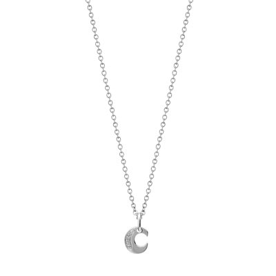 Collier argent 925 diamant