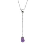 Collier argent 925 zirconia 42 cm