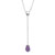Collier argent 925 zirconia 42 cm