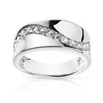 Bague argent 925 zirconia