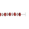 Bracelet argent 925 corail gorgone