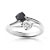 Bague argent 925 zirconia
