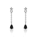 Boucles d&rsquo;oreilles argent 925 zirconia