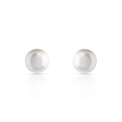 Boucles d'oreilles argent 925 perle de culture de Chine