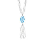 Collier argent 925 cristal