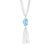Collier argent 925 cristal