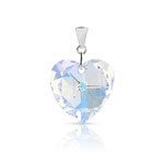 Pendentif argent 925 cristal