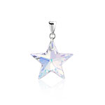 Pendentif argent 925 cristal