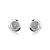 Boucles d&rsquo;oreilles argent 925 diamant