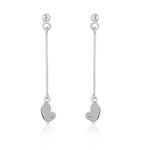 Boucles d&rsquo;oreilles argent 925 diamant