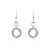 Boucles d&rsquo;oreilles argent 925 zirconia