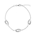 Bracelet argent 925 zirconia