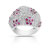 Bague argent 925 zirconia
