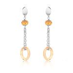 Boucles d&rsquo;oreilles argent 925 cristal