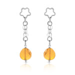 Boucles d&rsquo;oreilles argent 925 cristal