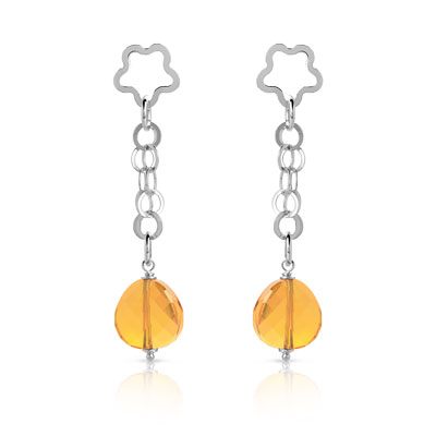 Boucles d'oreilles argent 925 cristal