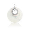 Pendentif argent 925 nacre